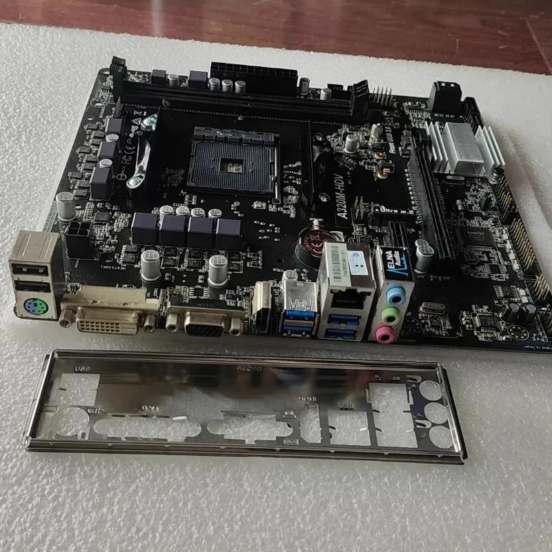 A320M-HDV Micro ATX Motherboard AM4 Socket With M.2 HDMI Port Support AMD Series Processor DDR4 RAM Desktop Mainboard for ASRock
