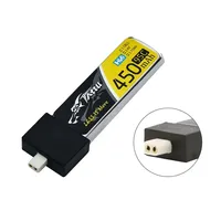 TATTU 95C 450mAh 3.8V LiPo Battery For RC Helicopter Quadcopter FPV Racing Drone Parts 1S Battery With BT2.0 Plug