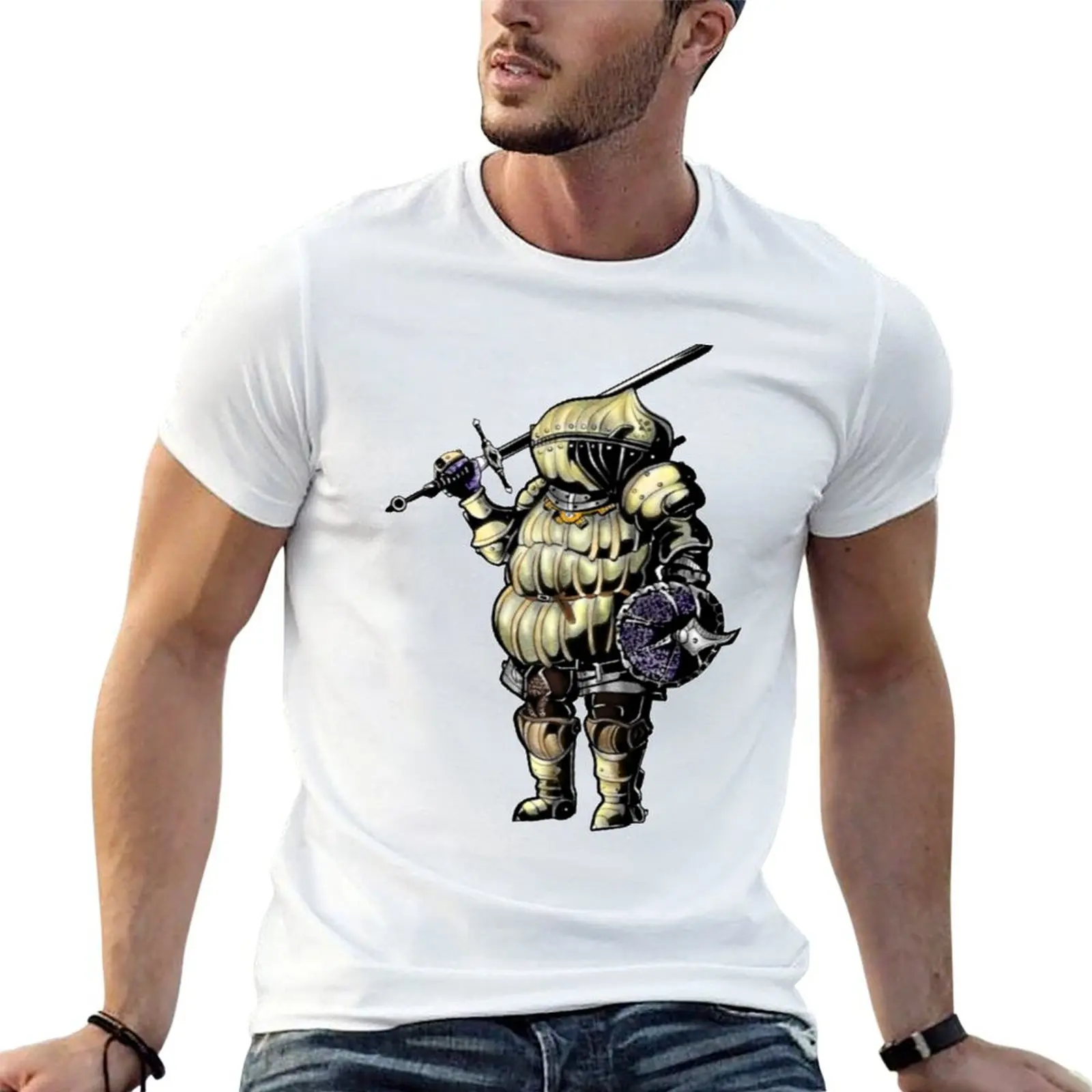 Onion Knight T-Shirt graphics anime shirt mens big and tall t shirts