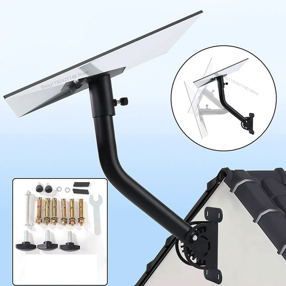 Starlink Gen 3 Mount Bracket,Roof Wall Pole Mount, Angle Adjustable, with Pole Pipe Adapter, for Standard 4/ 4X,Enterprise Dish