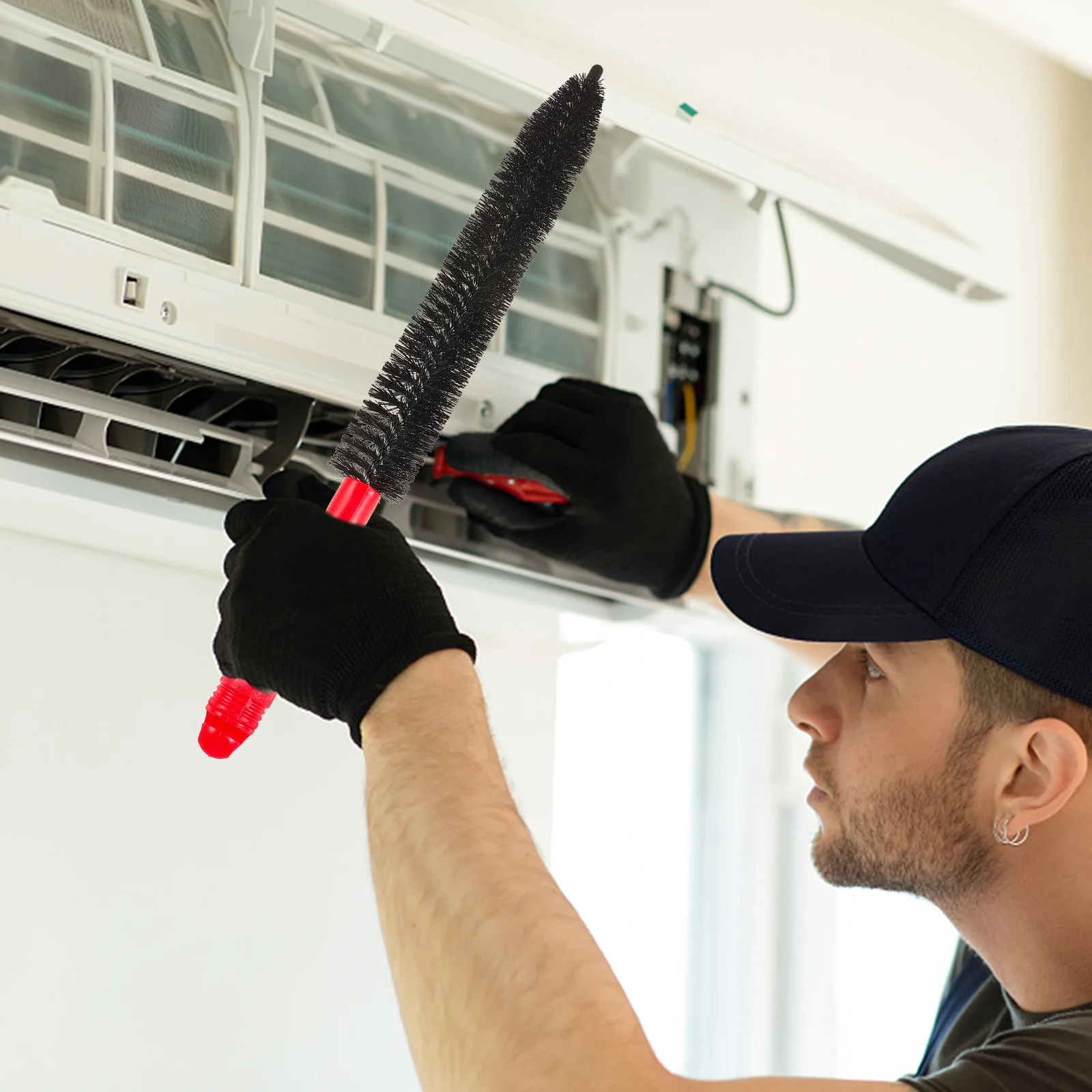 

Car Detailing Engine Cleaning Brush Multi-Functional Auto Detail Tool for Tires Dryer Ac Washing Machine Thorough Detail