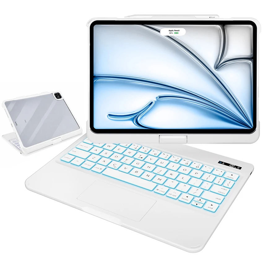 For iPad Air 4/5/6/7/8 – 10.9/11-inch/iPad Pro (2018–2022 models) – 11-inch Tablet Bluetooth-compatible Keyboard Accessories