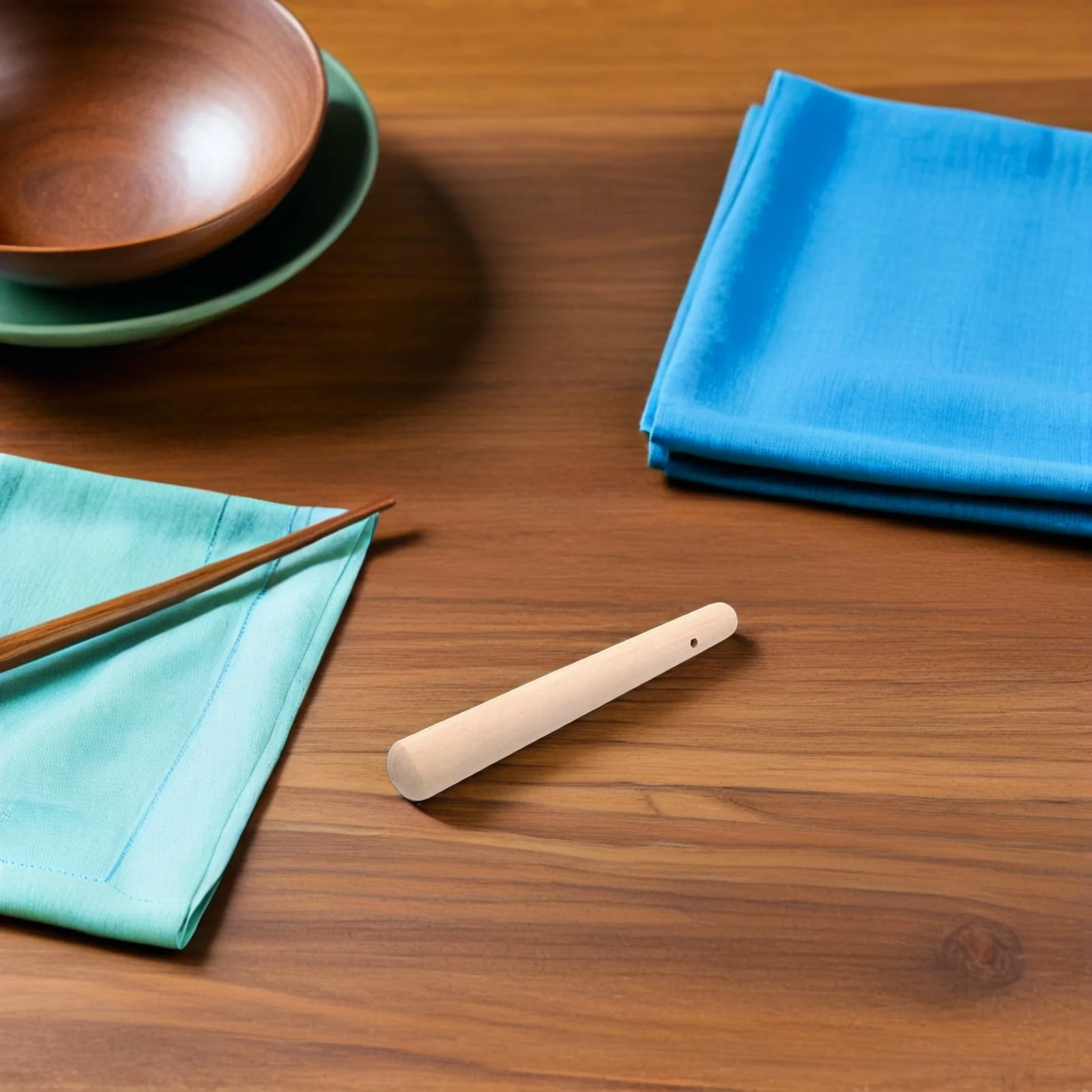 

1Pcs 150x21mm Baby Grinding Rod Natural Wood Pestle for Suribachi Long Handle Ergonomic Muddler Kids Food Crusher Wooden Mojito