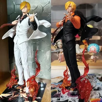 애니메이션 피규어 원피스 Gk Sanji 조각상 모델 PVC 액션 피규어, 데스크탑 컬렉션 장식 장난감, 어린이 생일 선물 Best5 애니메이션 피규어 원피스 Gk Sanji 조각상 모델 PVC 액션 피규어, 데스크탑 컬렉션 장식 장난감, 어린이 생일 선물 Best5