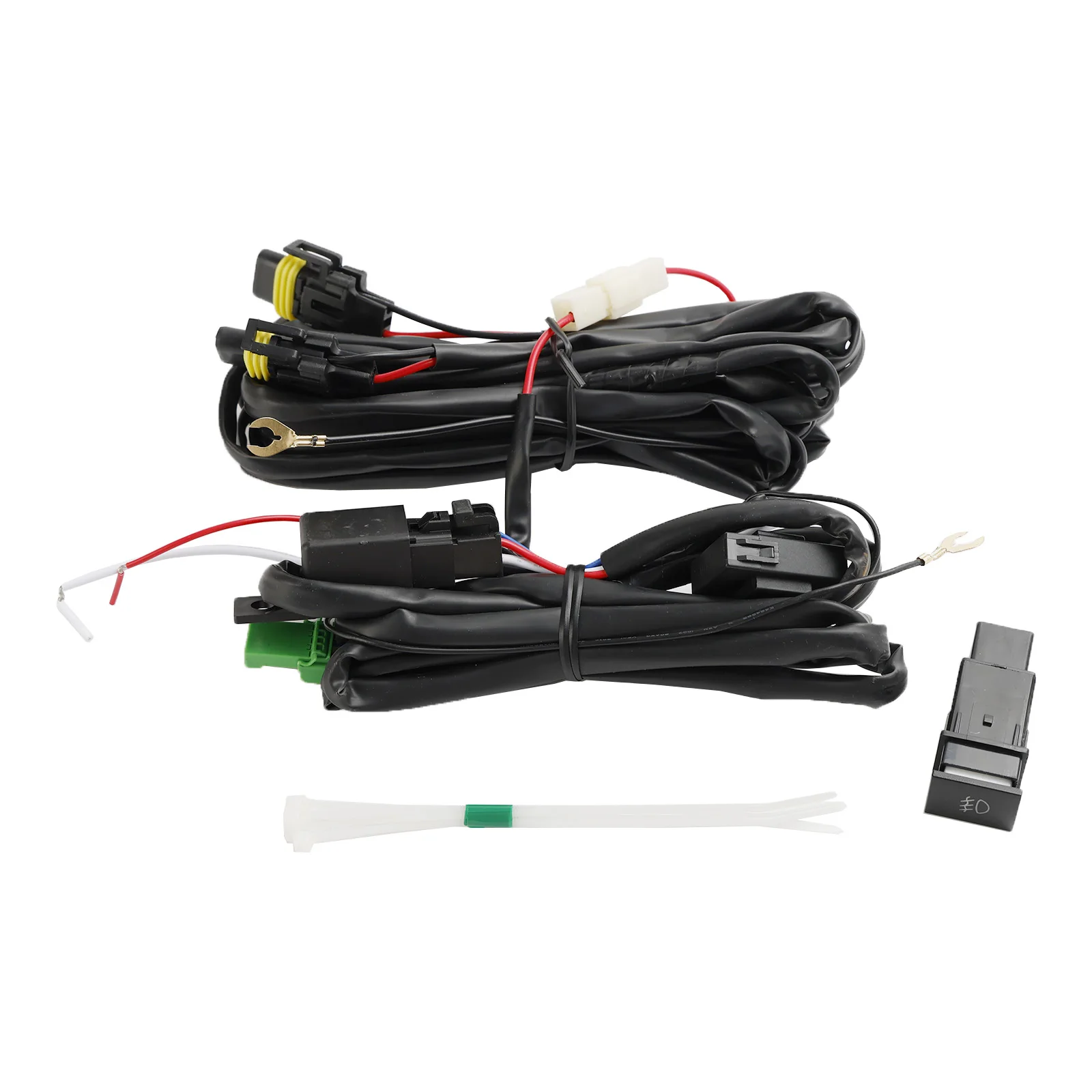 Artudatech Front Bumper LED Fog Light + Cover +Wire Harness For Nissan Pathfinder 2023 2024