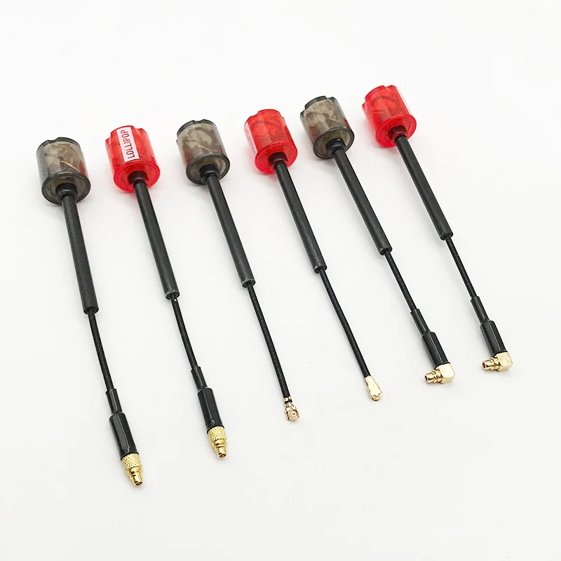 FPV 5.8G Lollipop Antenna 2.8DBi LHCP/RHCP IPX1/MMCX Long Range for DJI Caddx Digital/Analog RC Freestyle Drones DIY Parts