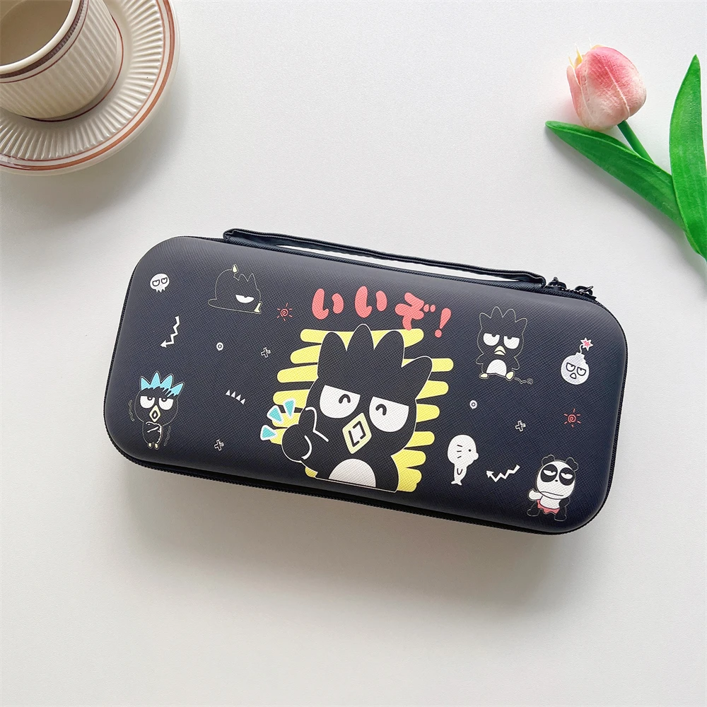 

EVA Portable Storage Bag For Nintendo Switch OLED Travel Carry Box Game Console Protective Case Cartoon Sanrio Duffy Lotso