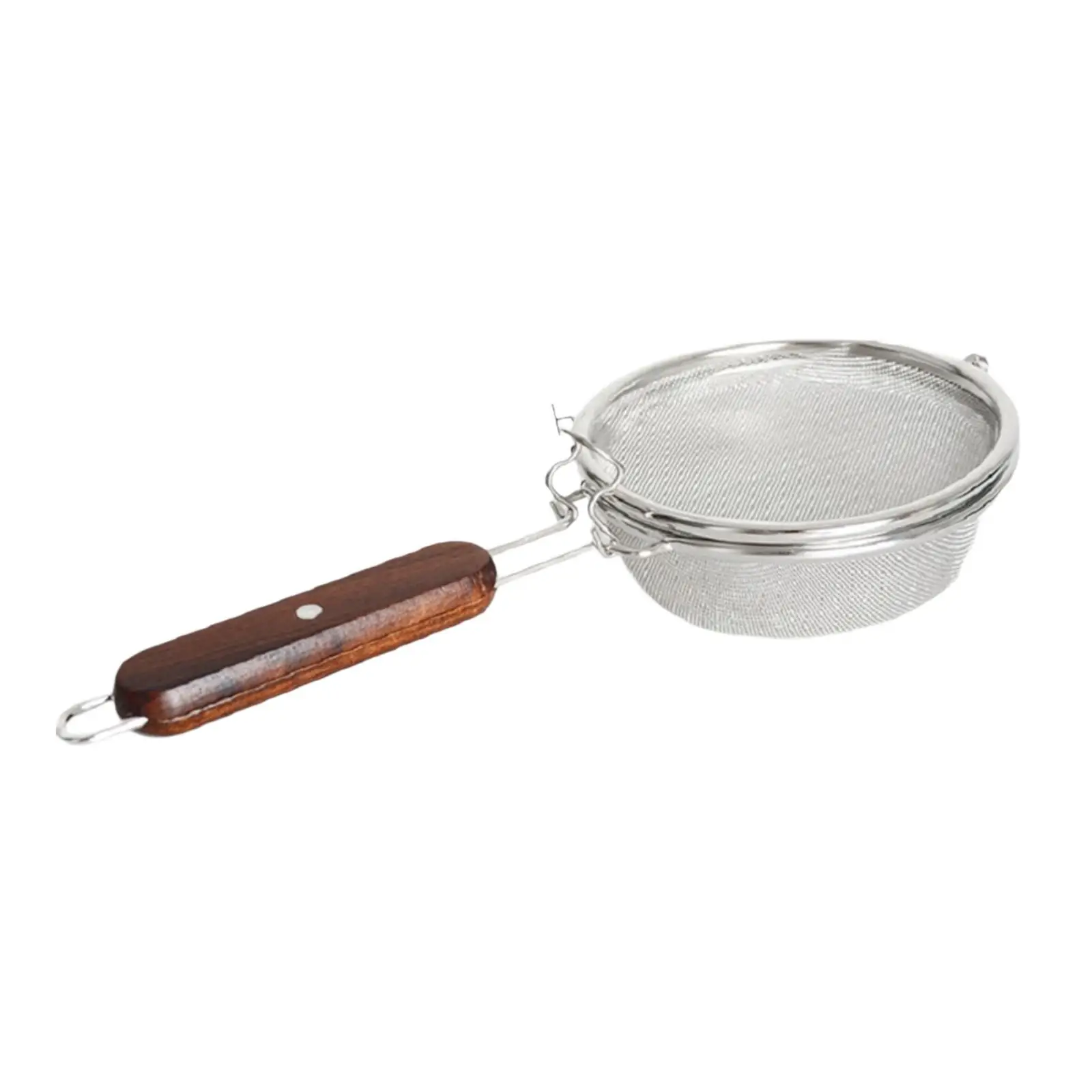 Portable Coffee Roaster Stainless Steel Hand Crank Bean Roasting Mesh Filter for Camping Travel