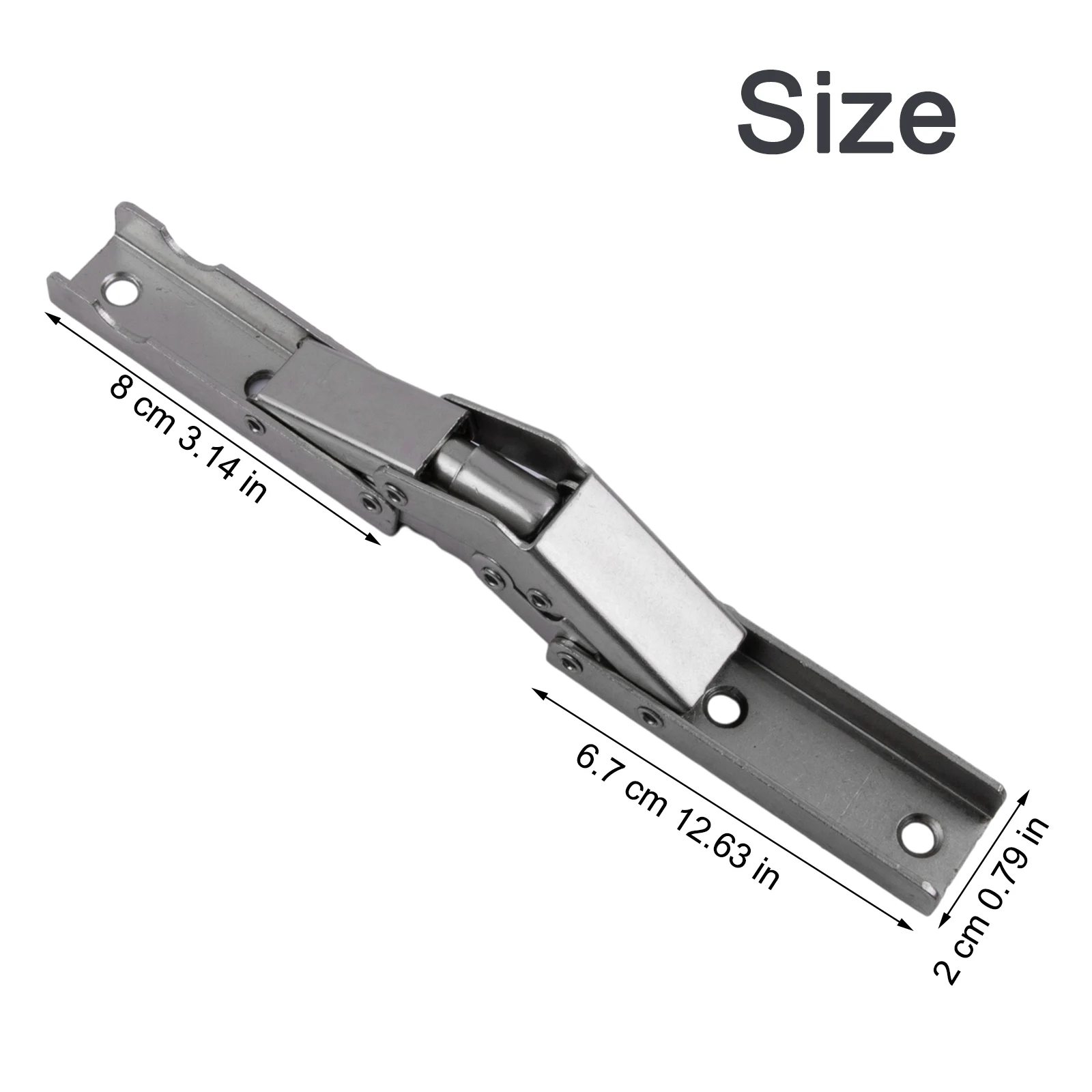 Hinges Folding Hinges Door Cabinet Furniture Hinges Brackets Home Screws Silver Spring Folding Hinge 90 Degree