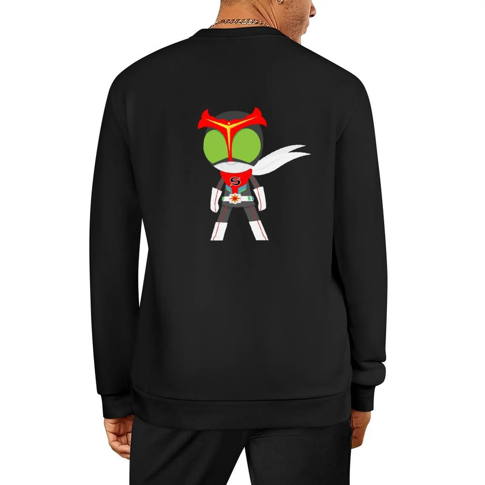 

Kamen Rider Stronger Pullover japanese style mens clothing men wear tracksuit men sweatshirt