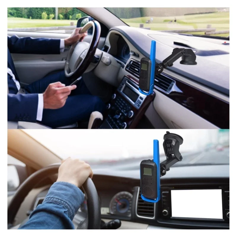 Walkie Talkie Car Holder Professional Suction Cup Car Windshield Mount Holder For Motorola For Anytone For BaoFeng For Icom For