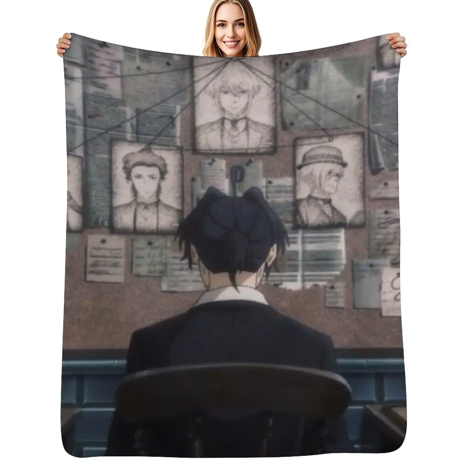 Mr. Holmes Throw Blanket Soft Comforter blankets ands Hairy Luxury Throw For Decorative Sofa Blankets