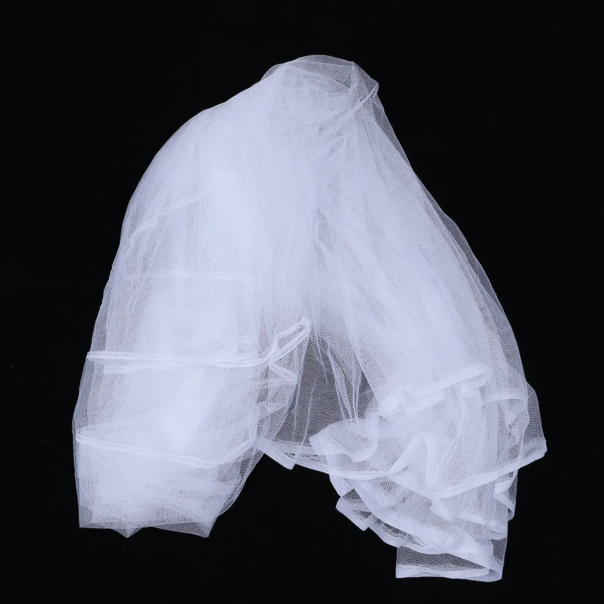 

135x60x90 Infant Bed Net Mosquito Proof Lightweight Cover for Crib Breathable Baby Tent with Automatic Ring Setup White