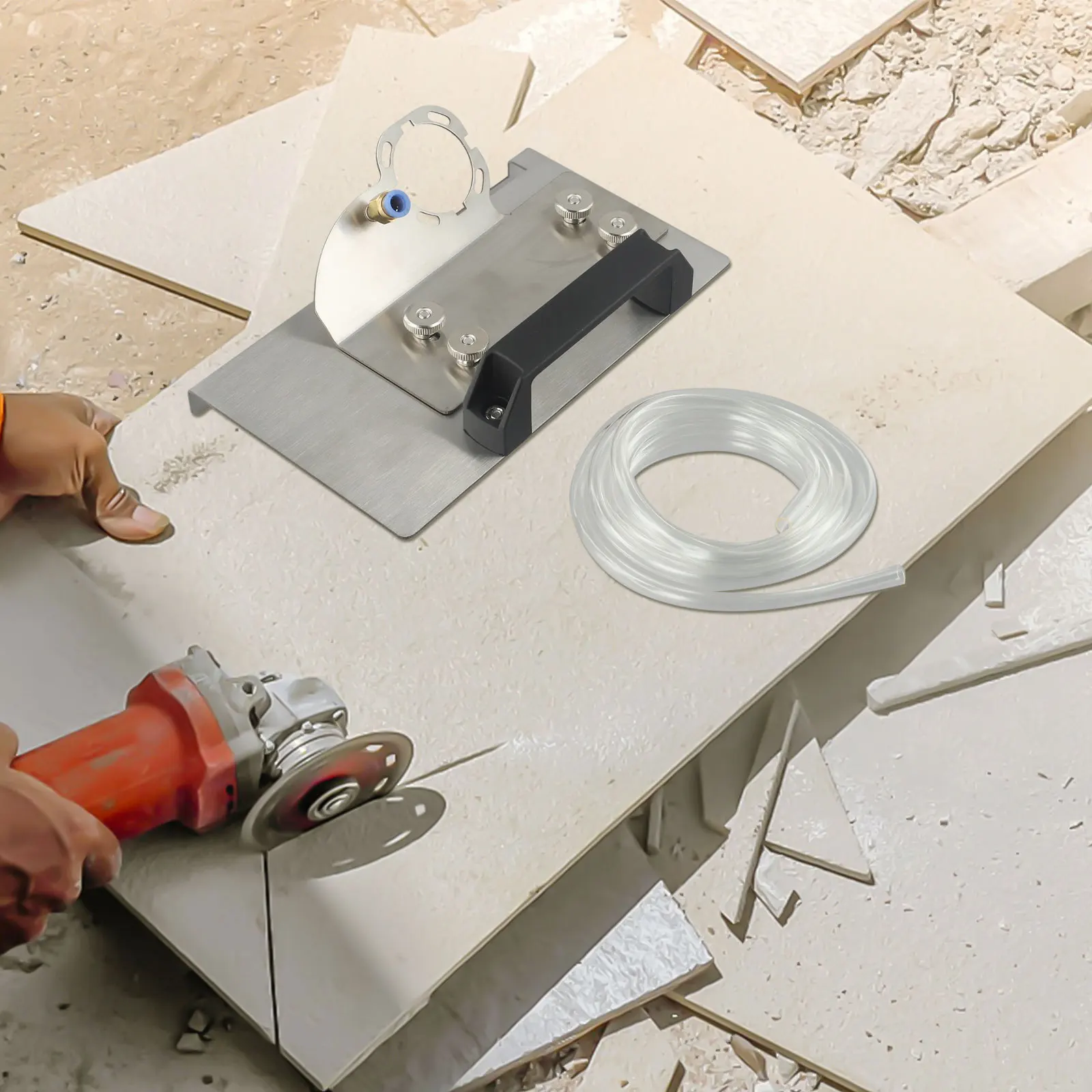 

Подставка для угловой шлифмашины для ремонта дома, 45 градусов ° Фреза для снятия фаски различных размеров и толщины, с легкой регулировкой, из высококачественного материала