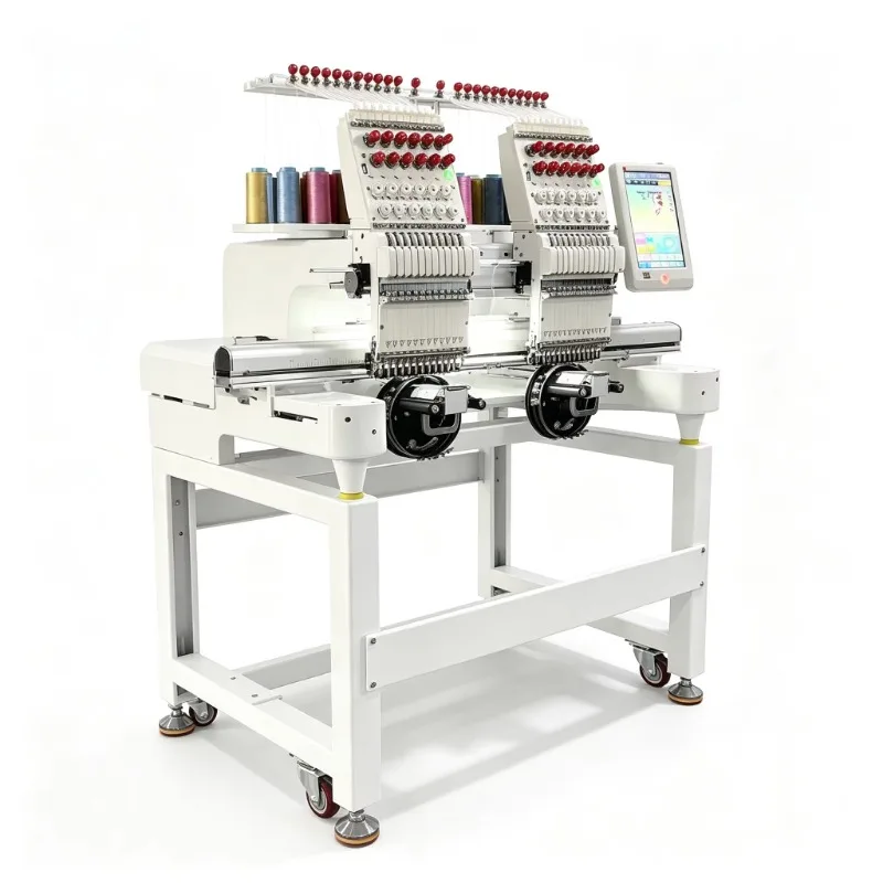 High Market Demand Embroidery Machine For Racing Suit Motorsport Wear Number Logo Embroidery Professional Apparel Factory Use