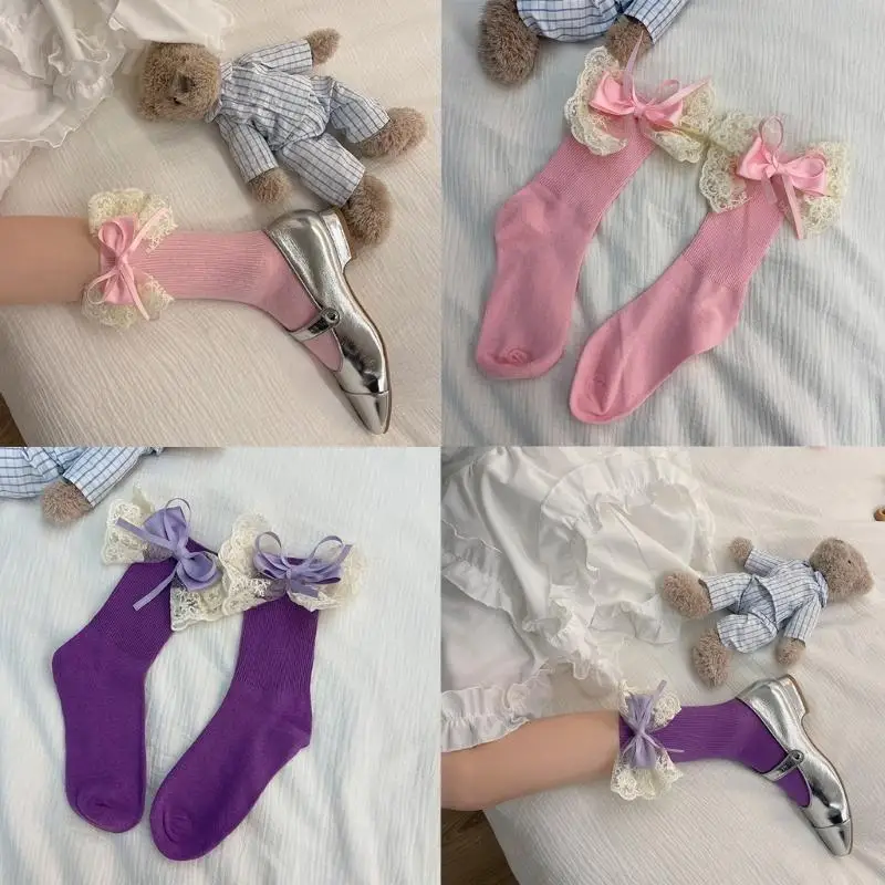 195E زوج واحد من جوارب لوليتا اللطيفة القابلة للتنفس، جوارب نسائية صيفية قصيرة ورفيعة من القطن #6