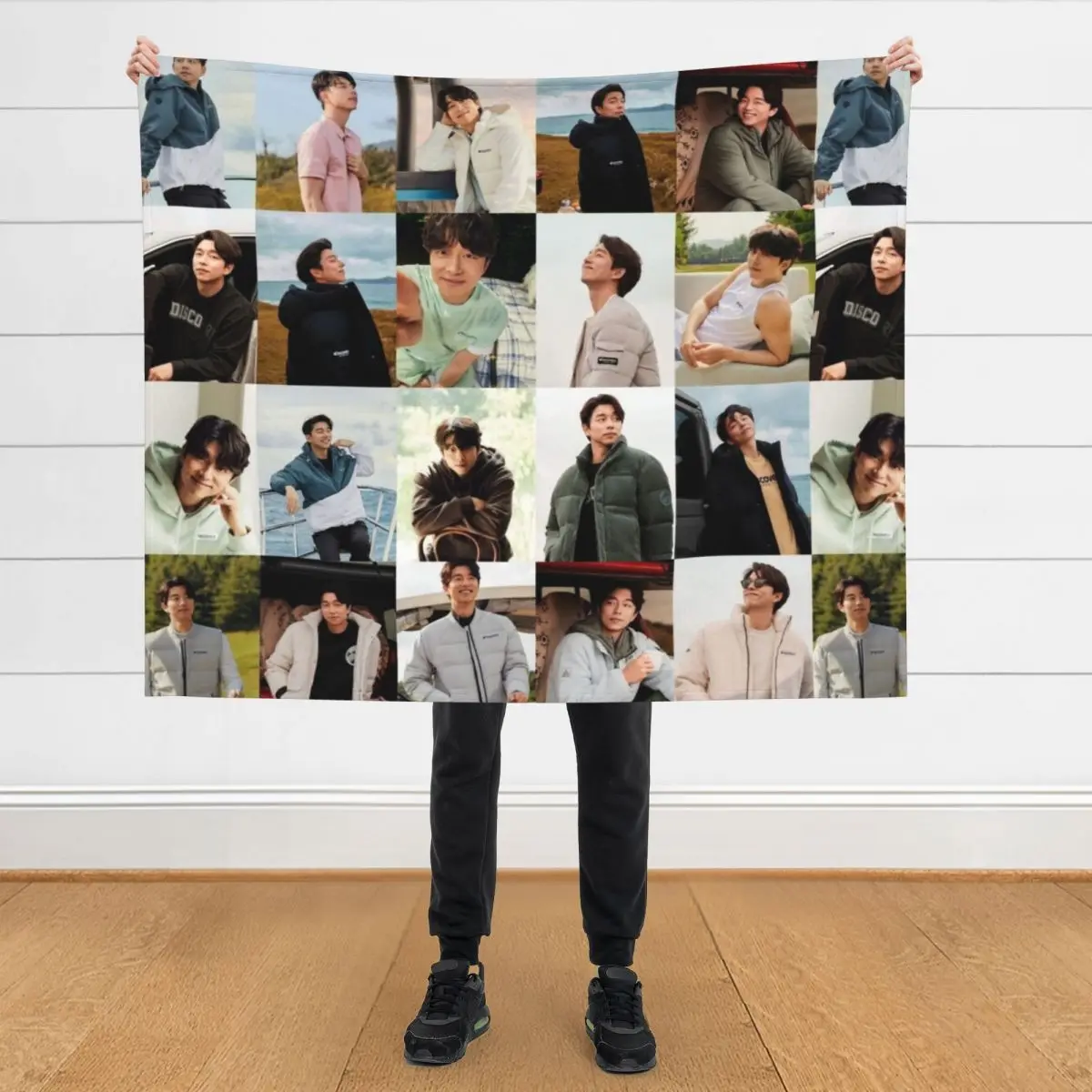 

Gong Yoo Throw Blanket Picnic Decorative Sofas Soft Big Blankets For Baby Blankets