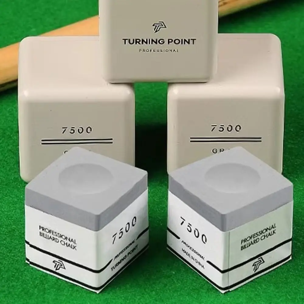 Square TP7500 Billiard Chalk Pink/Grey Fine Powder Snooker N