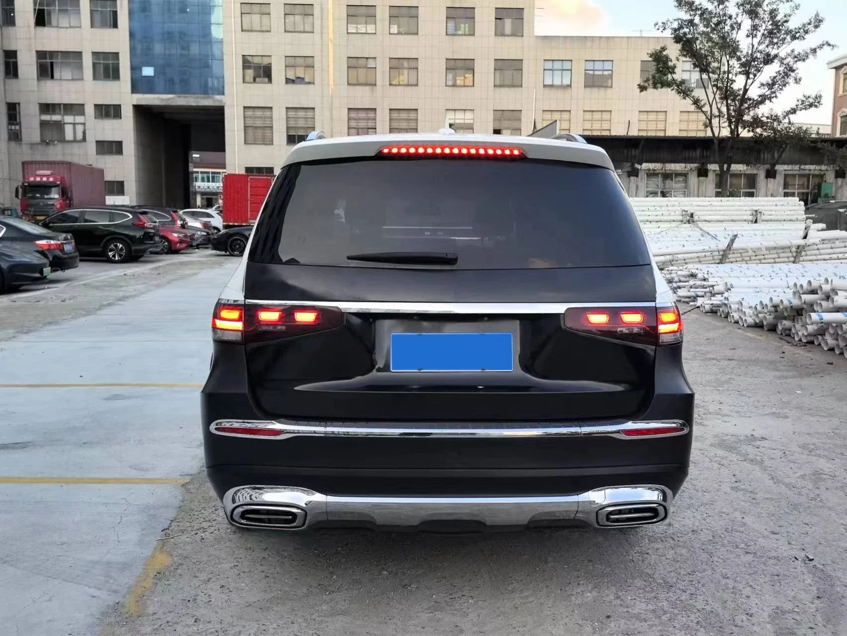 New Arrival Runde 2016-2019 GL GLS Body Kit Upgrade 2024 GLS 167 Car Bumpers Hood Headlights Fenders Talights