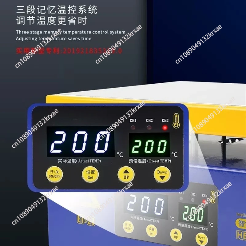 ET-10 Heating Station Electronic Hot Plate Table  Preheating Platform for BGA PCB SMD Phone LCD Touch Screen Repair