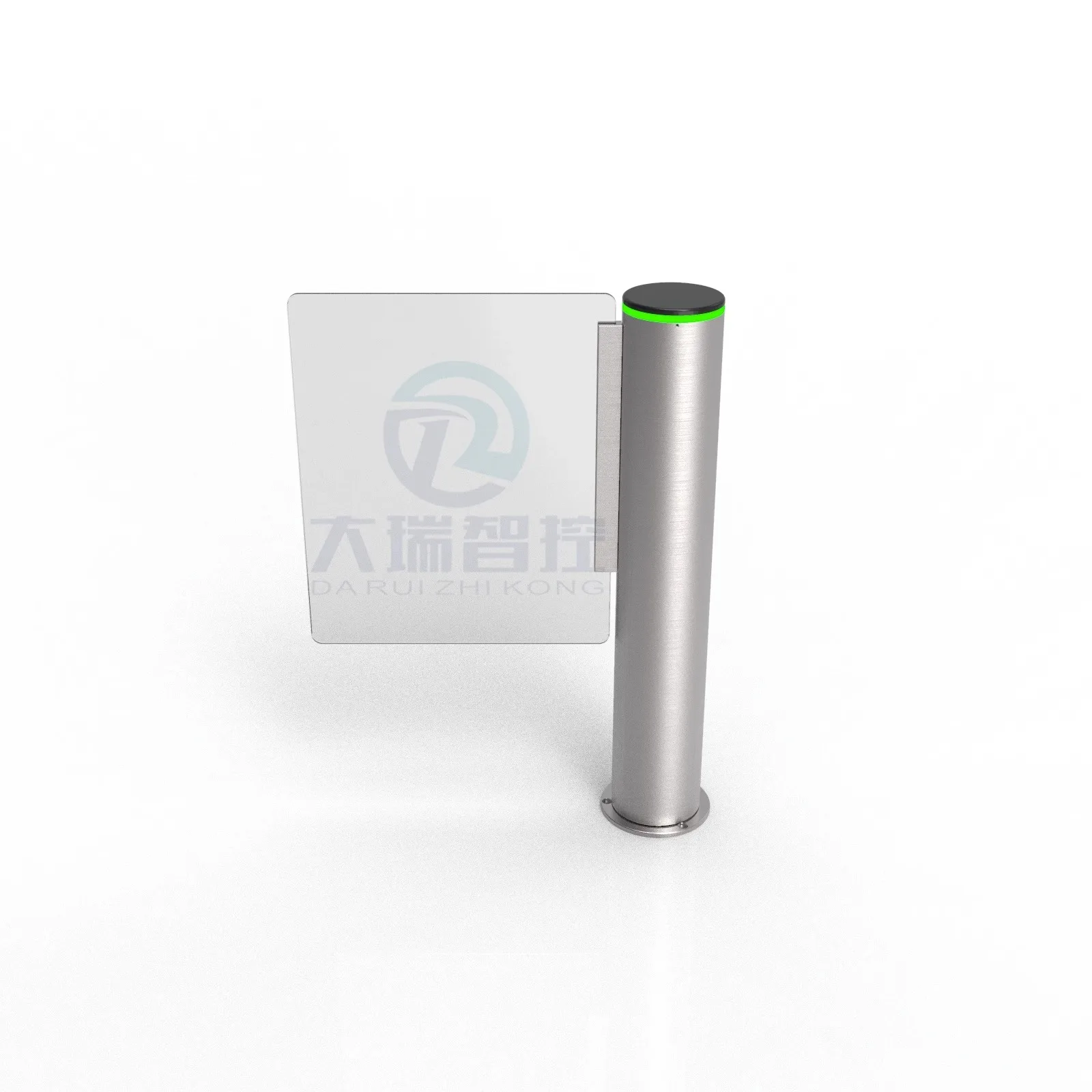 Cylindrical speed gate Turnstile exquisite small swing bank single swing  intelligent automatic door VIP gate access control