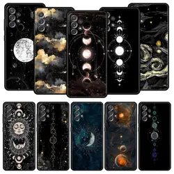 Phone Case For Samsung Galaxy A15 A13 A51 A71 A41 A31 A21S A03S A05 A35 A55 A23 A25 A33 A53 A73 Cover Planet and starry sky art