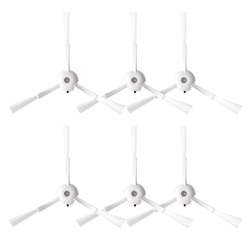 6 шт., сменная боковая щетка для подметальной машины для Roborock P10, аксессуары для подметального робота, боковая щетка-A19G