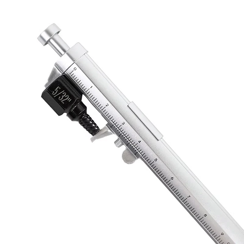 Vernier Caliper 0-100mm Ballpoint Pen Stationery Writing Instrument Measuring Tool Practical Replacement Part And Accessories
