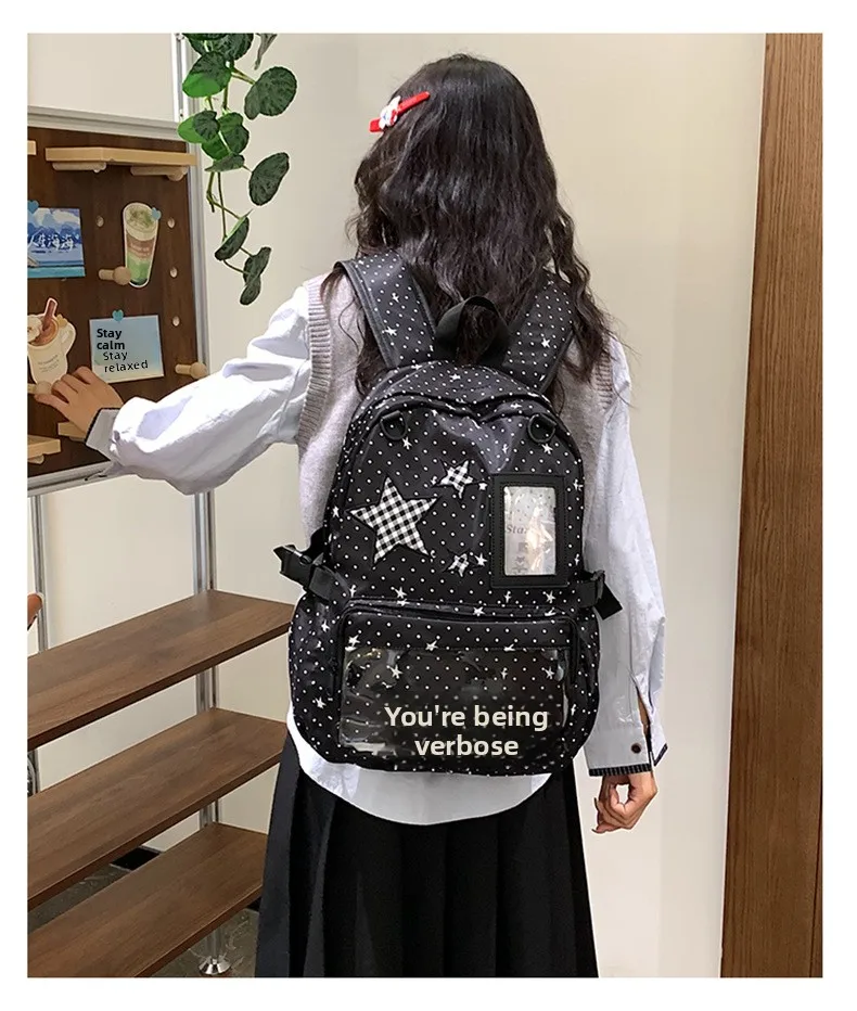 Kawaii Starry Harajuku Ita College Backpack - Limited Edition