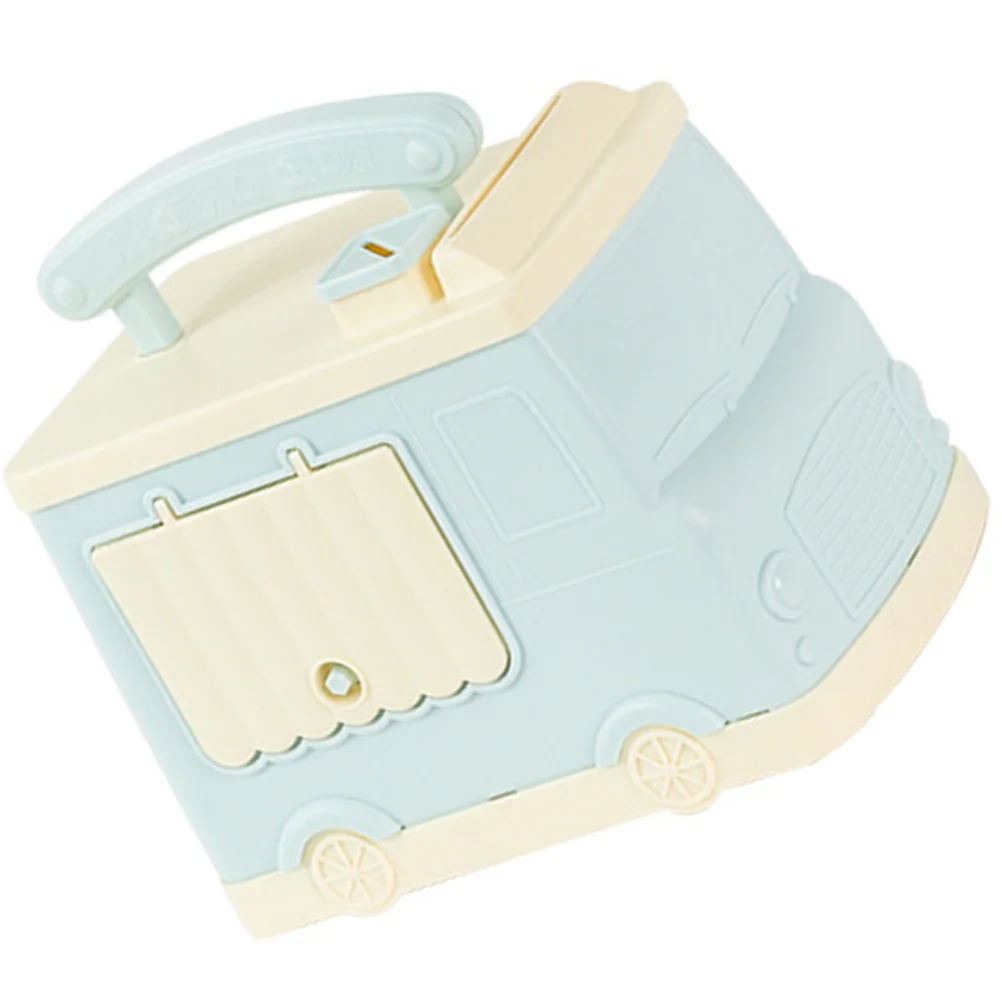 

Adorable Cartoon Car Saving Pot Children's Financial Training Tool Sturdy Coin Container for Home Office Study Room Decorative