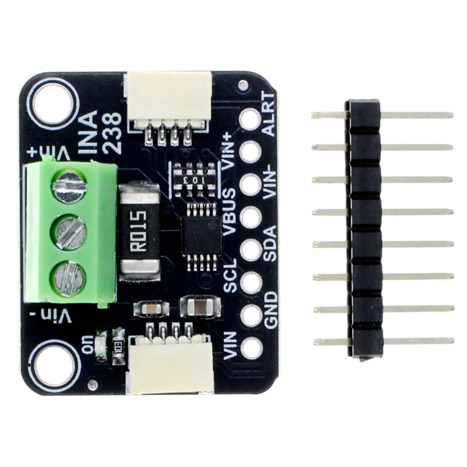 INA238 20-Bit High Precision DC Current Voltage Power Monitor Module STEMMA QT Qwiic I2C Interface 0-85V 20A ADC Board