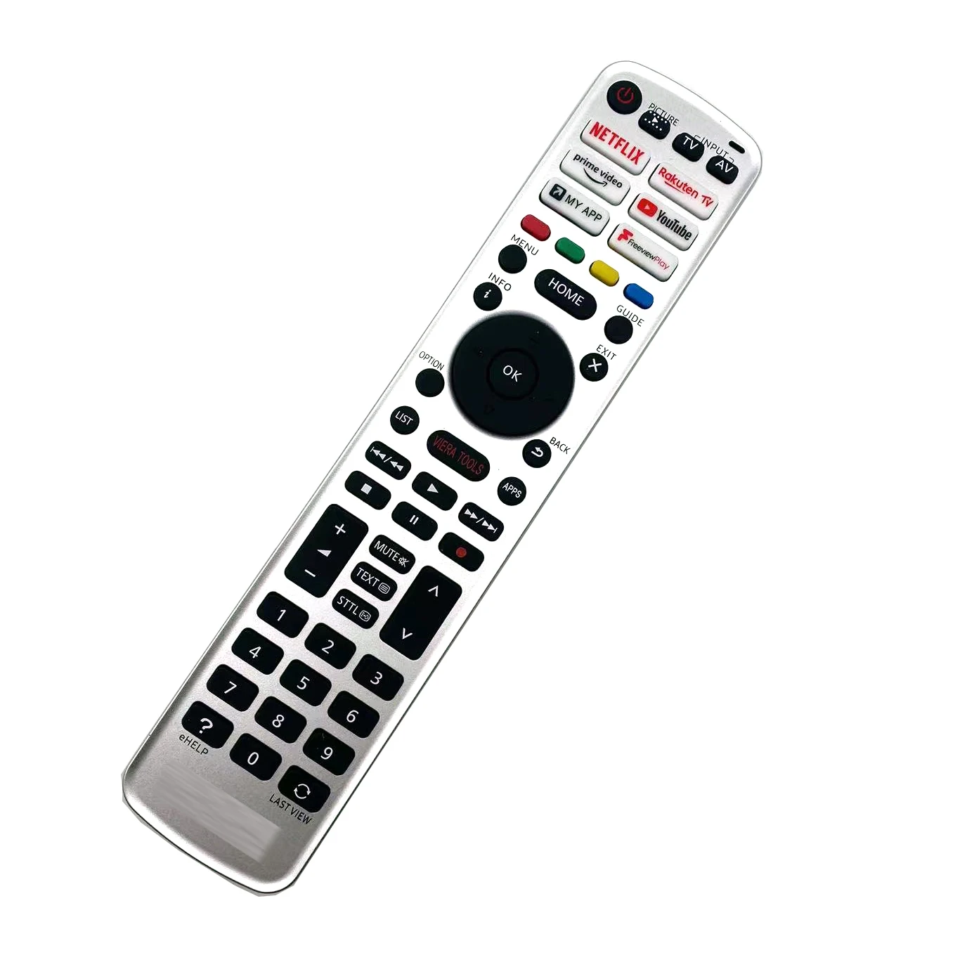 Universal remote control for Panasonic 4K HD smart TV N2QBYA000051 RC700P R3PA265 RC700E