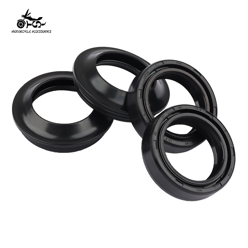 31x43x10.5 31*43*10.5 Motorcycle Front Fork Oil Seal 41 53 Dust Seal Cover Lip For Yamaha YBR125 Factor Fazer125-150 RD 125