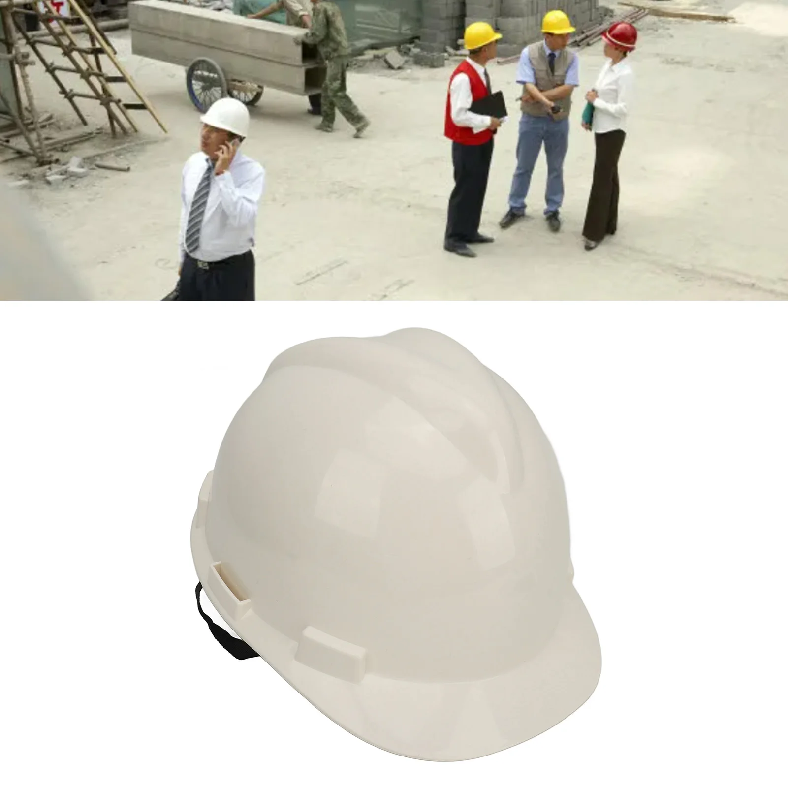 

ZK30 Industrial Hard Hat ABS Helmet White Adjustable Protective Safety Helmet for Working Operation kask budowlany