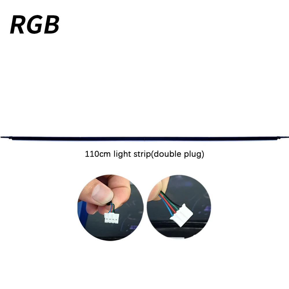 Aplikacja „LotusLanternX” Akcesoria do oświetlenia otoczenia RGB 64-kolorowa dekoracja wnętrz Listwa LED Listwa 4-przewodowa Drzwi/przechowywanie/oświetlenie podłogowe — zdjęcie 6
