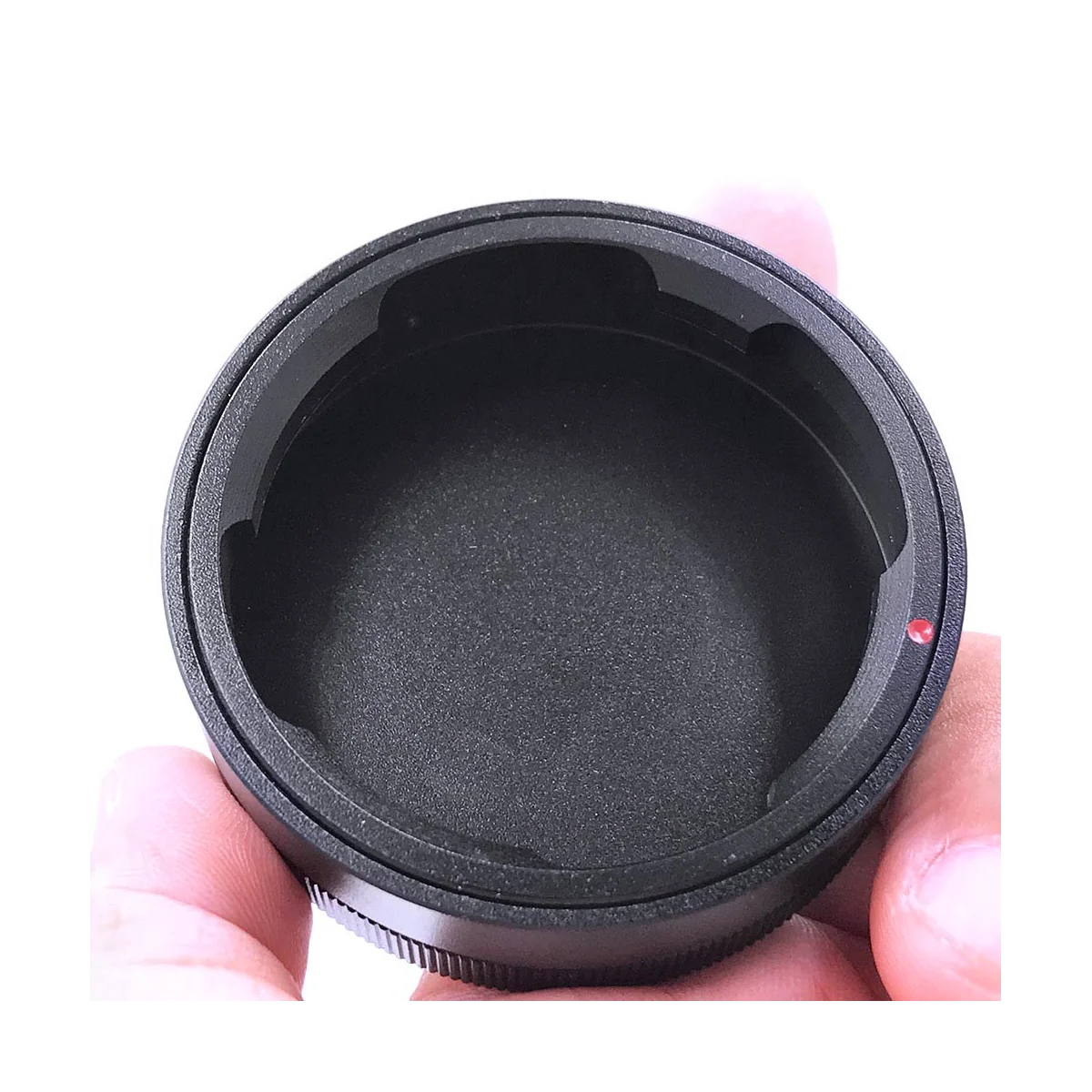 VMポート用レンズバックカバー メタル多機能ポータブル便利なセキュリティレンズバックカバー、ブラック