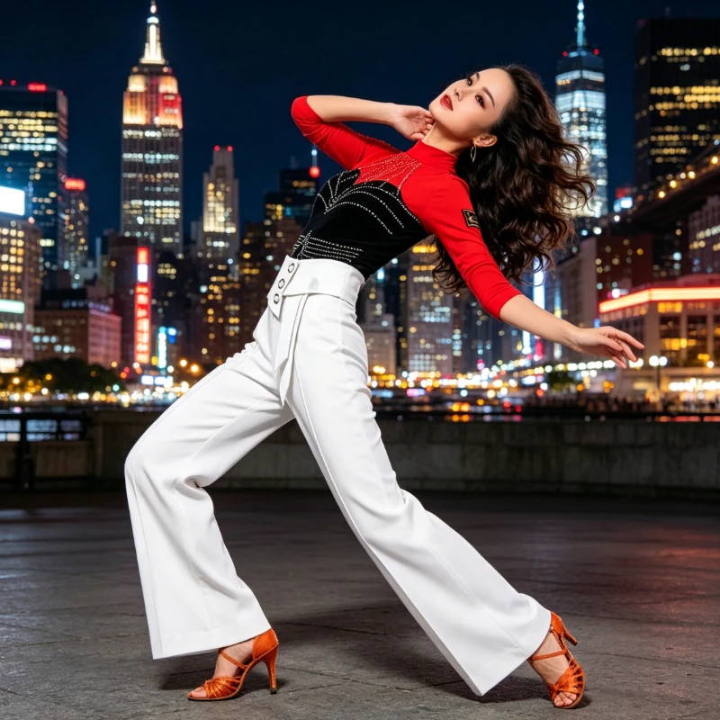 pantalon-de-danse-elegant-taille-haute-a-jambes-larges-fluide-avec-rubans-coupe-ample-confortable-et-extensible-pour-la-danse-de-salon-latine-et-jitterbug