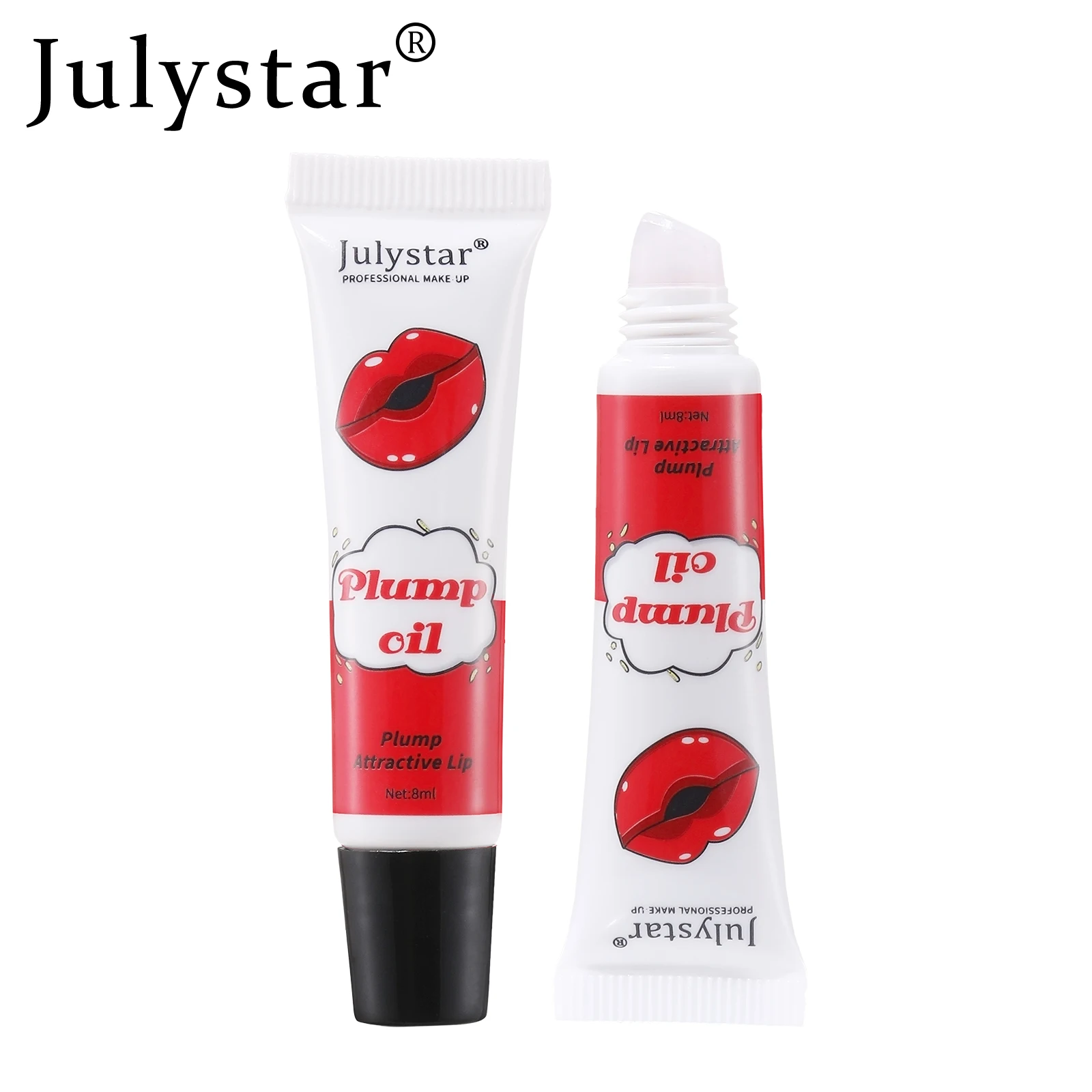 Julystar's New Water Lip Oil Lasting Coloring Mirror Face Dull Lip Honey Cosmetics Women's Lip Makeup Daily Portable