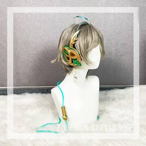 Alhaitham Cosplay Earphones Game Genshin Impact Halloween Costume Props Earphones Accessories Superior Quality