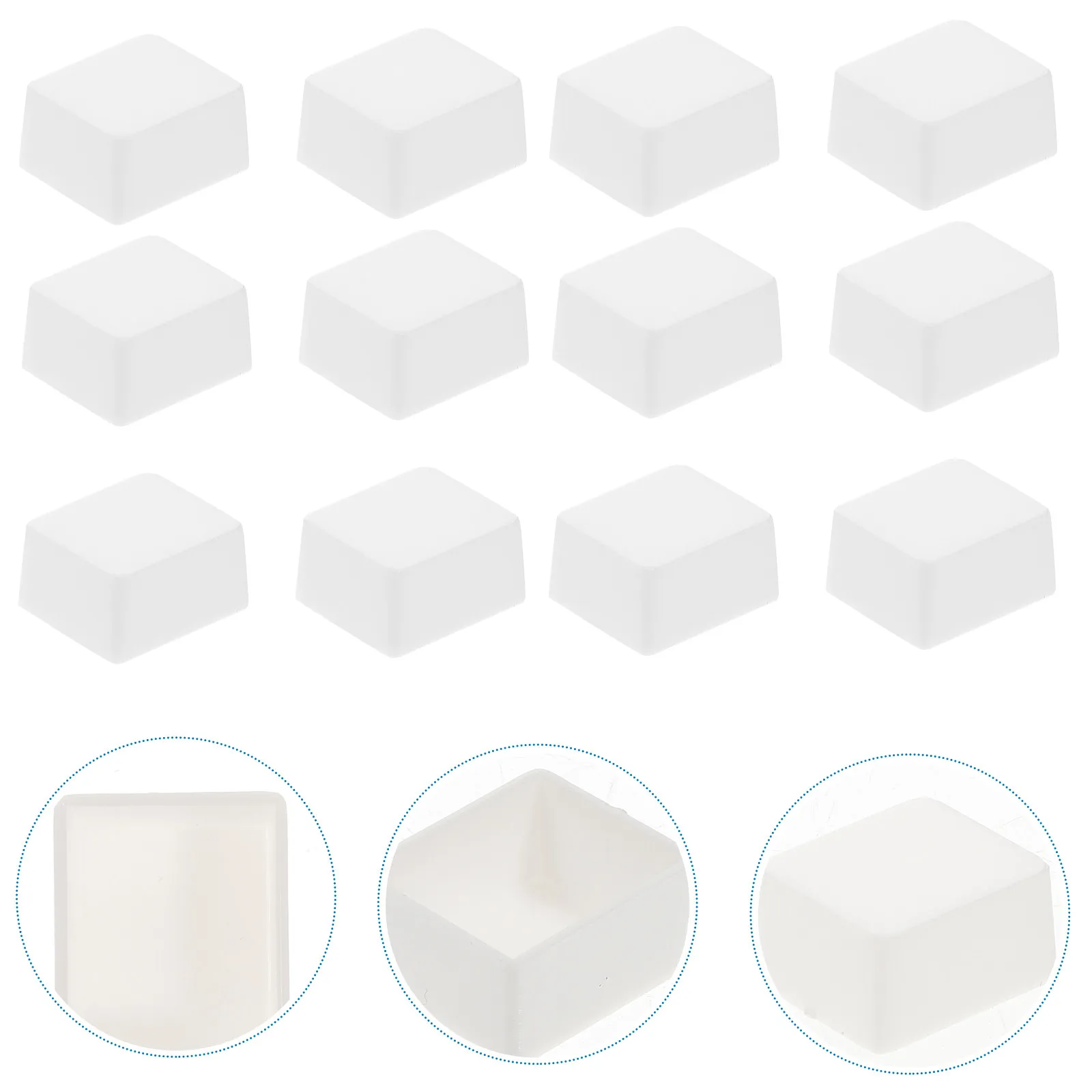 50Pcs Watercolor Pan Sets Plastic Half Pans Empty Paint Containers for Watercolor Paints Artists Palette Portable Lightweight