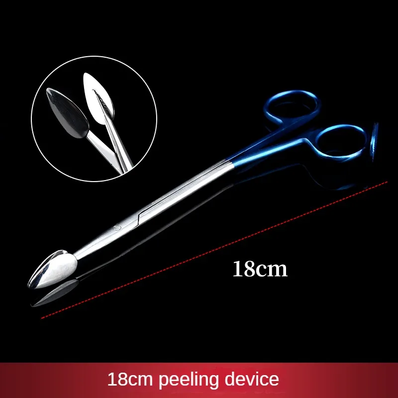 Facial Flap Dissector Scissors Face Lift Dissection Scissors Insert with Speculated Super Cut Tips SMAS  Dissector