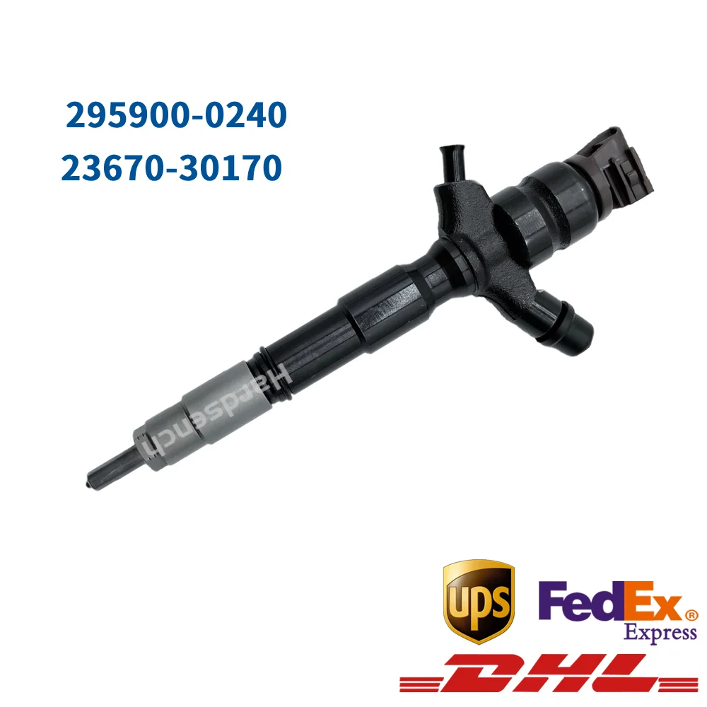 

Common Rail Fuel Injector 295900-0240 23670-30170 Injector for T-oy-ota 1KD-FTV