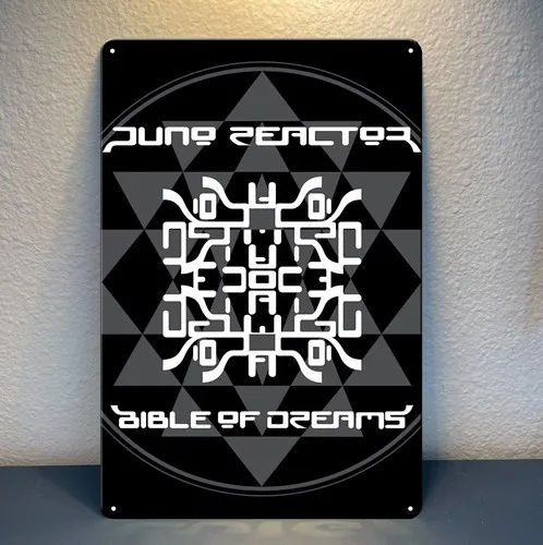 Juno Reactor Psychedelic Goa Trance Music Metal Poster - Sign 20x30cm