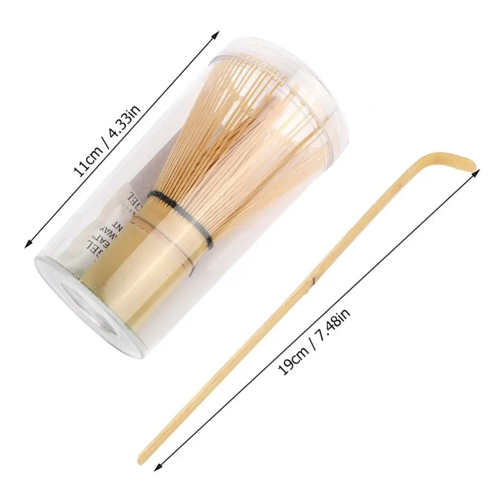 Bamboo Matcha Making Set Traditional Ceremonial Preparation Matcha Tea Whisk Hooked Scoop Matcha Tool Kit Ceremonial Use
