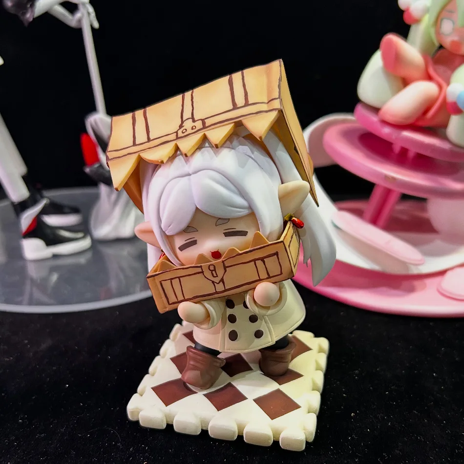 Figurines Chibi Frieren, Anime Frieren : Au-delà de la fin du voyage, Figurine articulée, Adorables décorations, Cadeau d'anniversaire, Jouet