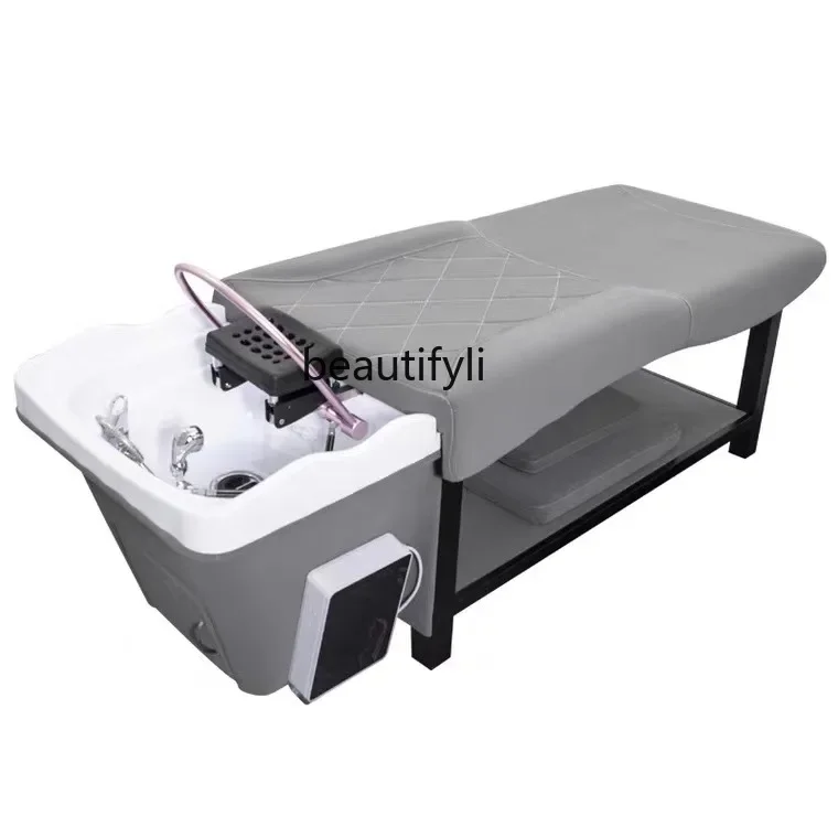 

New Arrivals Head Therapy Shampoo Chair Facial One Barber Shop for Hair Salon Thai Massage Bed Fumigation Water Circulation Flu