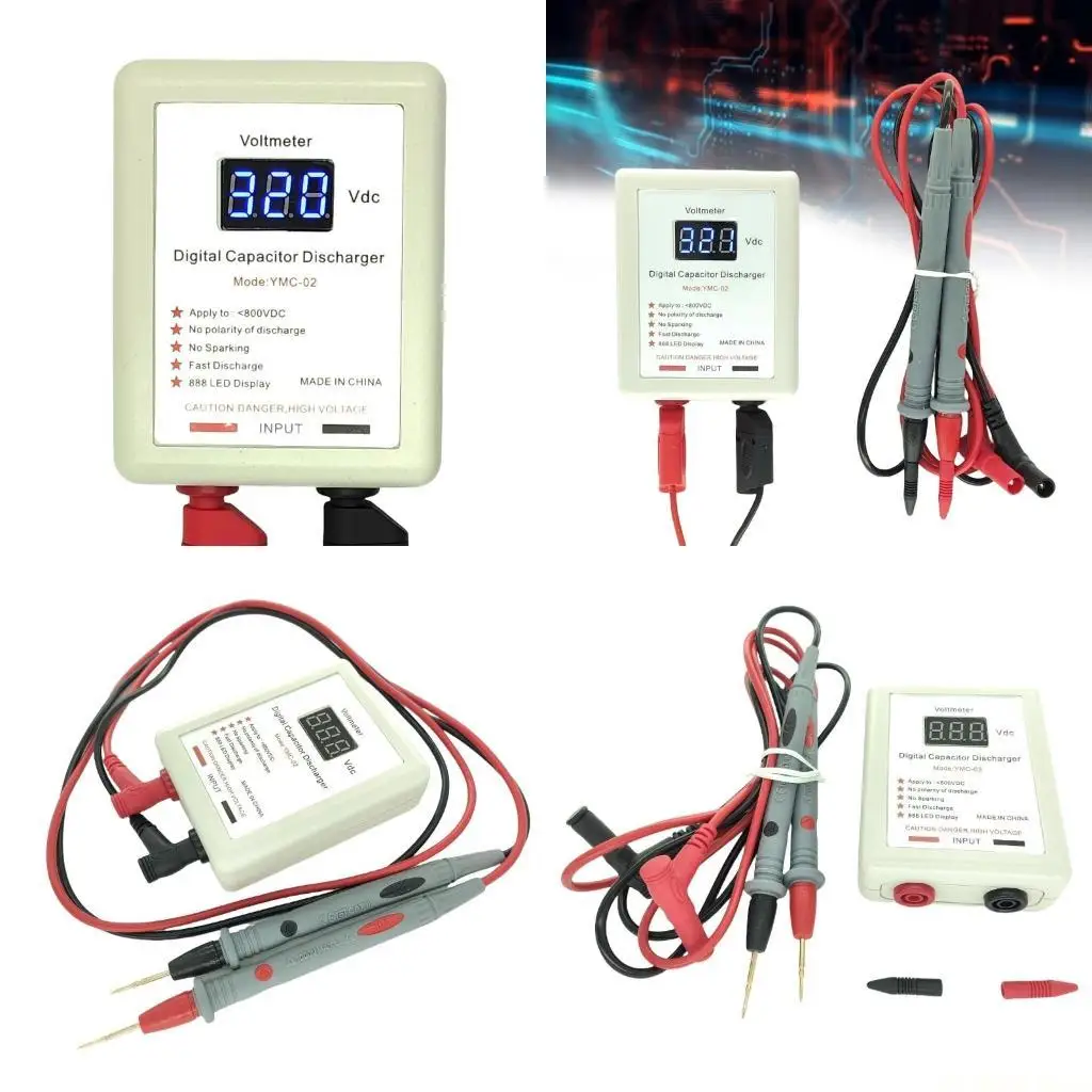 

E56B Электрик Инструмент для снятия напряжения Быстроразрядный аксессуар для электронного ремонта