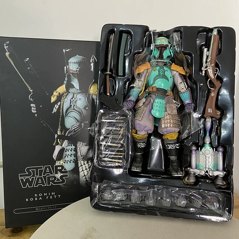Star Wars Figur Samurai Taisho Death Star Rüstung Darth Vader Boba fett Akazonae Königlichen Garde Taikoyaku Action Figur Modell Spielzeug – Detail 6
