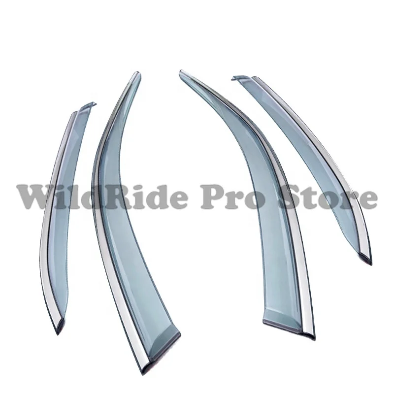 Car Window Visor Wind Deflector for RENAULT DACIA LODGY 2016 Rain Guard Sun Side Door Vent Visor Weather Shield