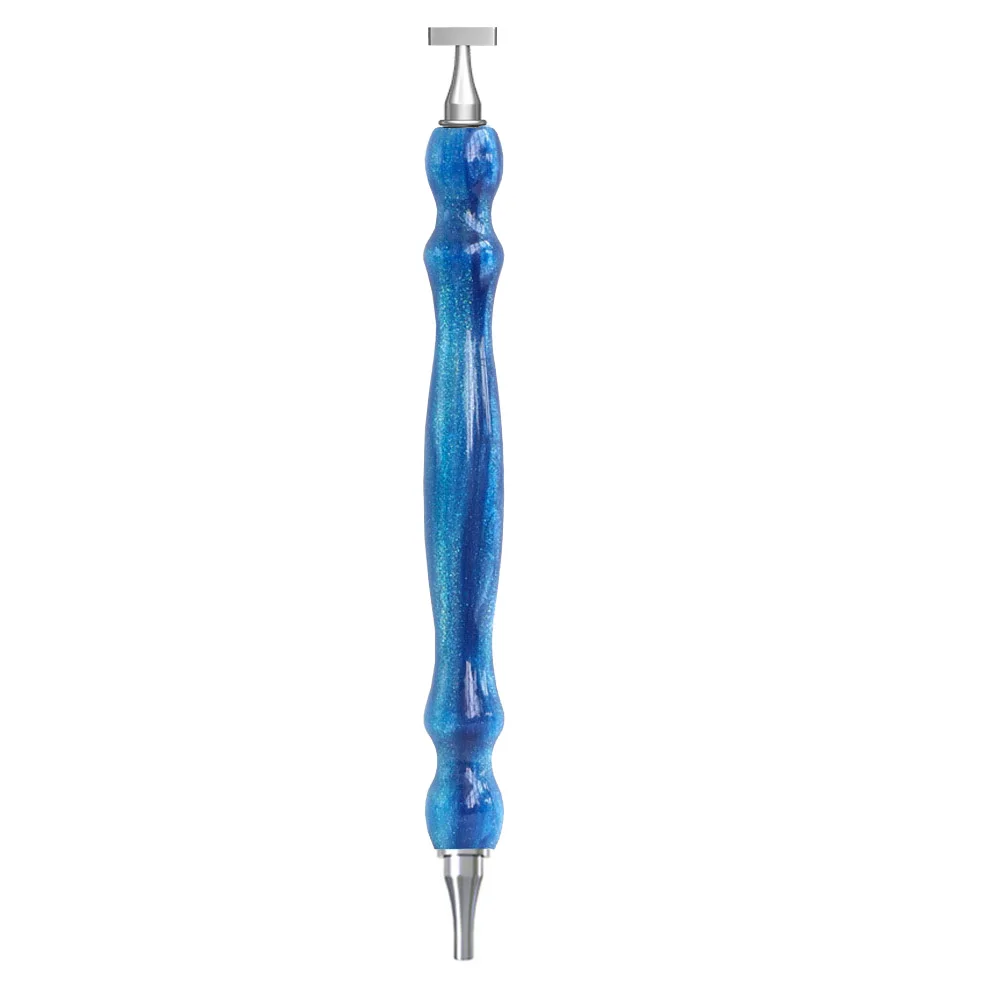 Diamond Painting Pen Accessory Tool,Thin Threaded Stainless Steel Multi-Place Tip,Resin Diamond Painting Pen for DIY Diamond Art